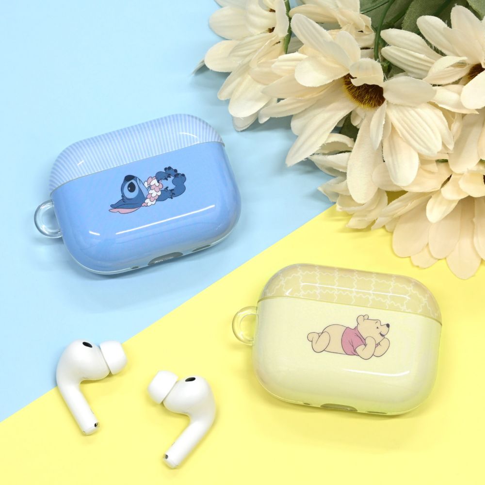 くまのプーさん AirPods Pro 3 対応 ソフトケース DNG-324PO