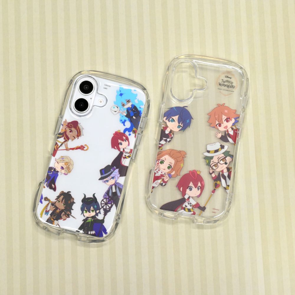 ツイステッドワンダーランド 寮長 iPhone16 対応 クリスタルクリアケース DNG-326B