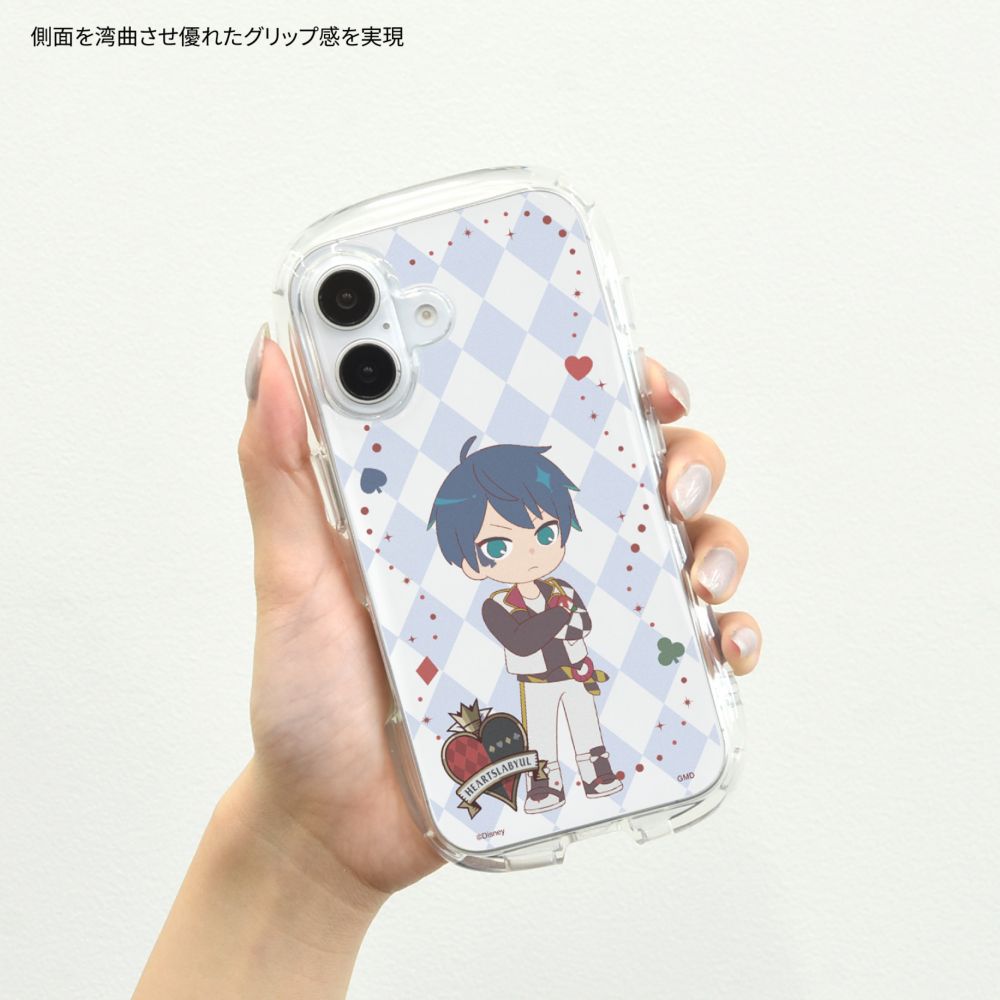 ツイステッドワンダーランド デュース・スペード iPhone16 対応 クリスタルクリアケース DNG-327C