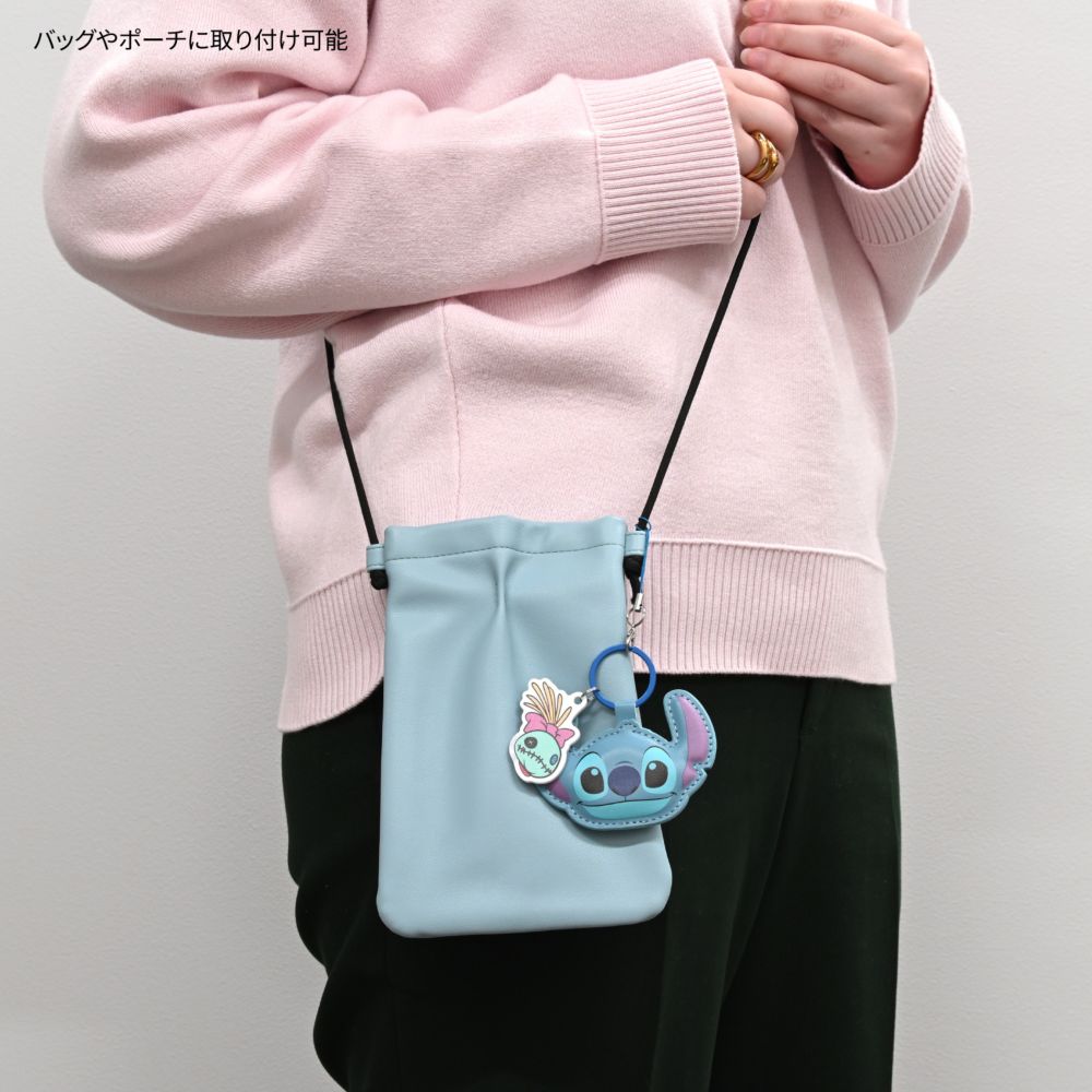 スティッチ モバイル PU レザーストラップ DNG-333ST