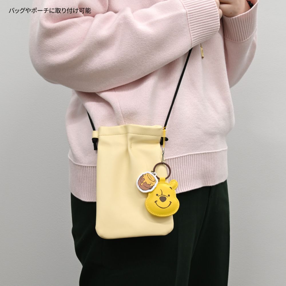 くまのプーさん モバイル PU レザーストラップ DNG-333PO