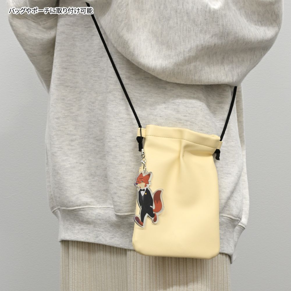 【予約商品】タキシードニックB モバイルアクリルストラップ Lサイズ DNG-341B