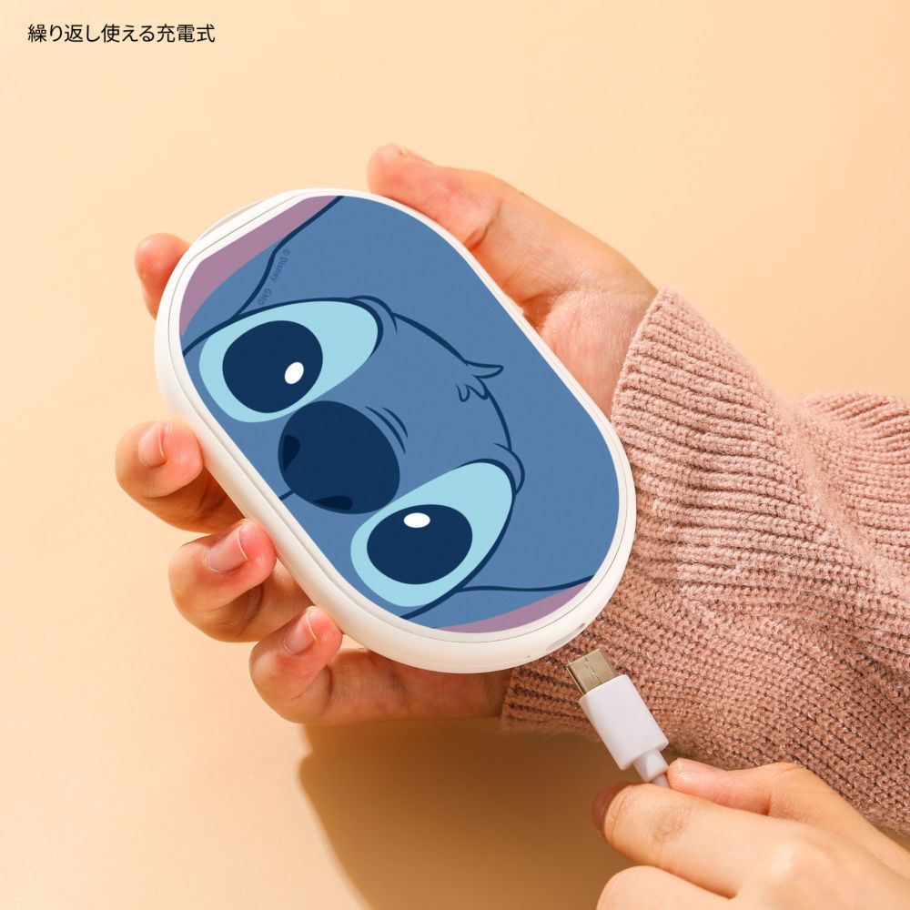 スティッチ 充電式カイロ DNG-347ST