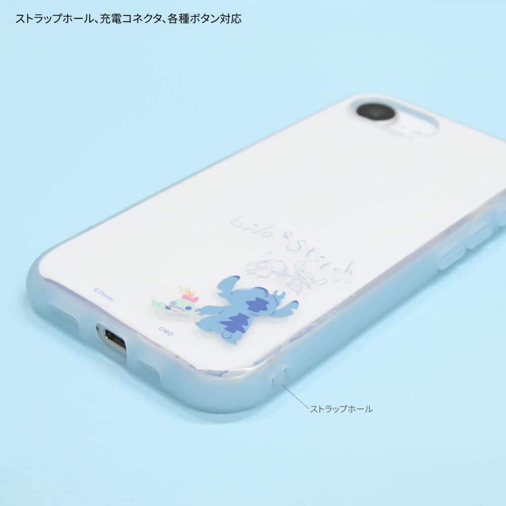 スティッチ IIIIfit iPhone17e / 16e 対応 ケース DNG-348ST