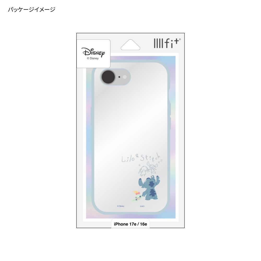 スティッチ IIIIfit iPhone17e / 16e 対応 ケース DNG-348ST