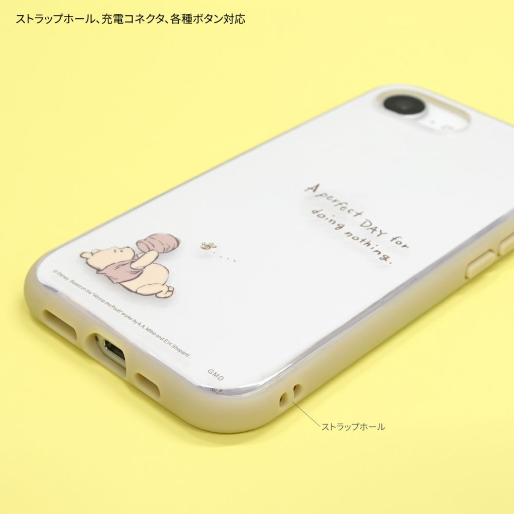 くまのプーさん IIIIfit iPhone17e / 16e 対応 ケース DNG-348PO