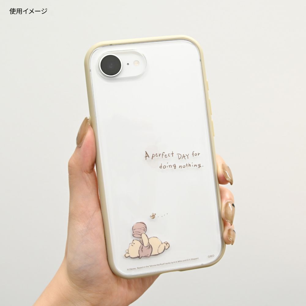 くまのプーさん IIIIfit iPhone17e / 16e 対応 ケース DNG-348PO