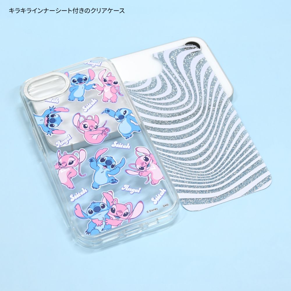 スティッチ＆エンジェル Camera Frame iPhone17e / 16e 対応 ケース DNG-351ST