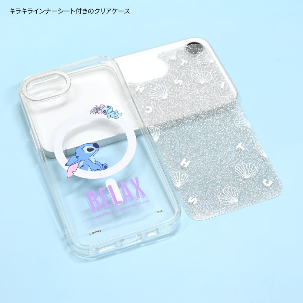 スティッチ Camera Frame iPhone17e MagSafe 対応 ケース DNG-352ST