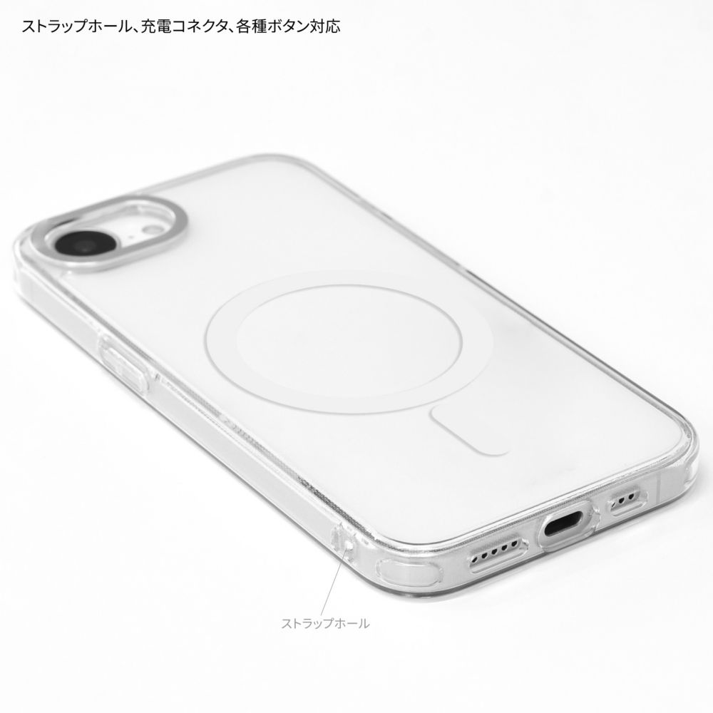 くまのプーさん Camera Frame iPhone17e MagSafe 対応 ケース DNG-352PO
