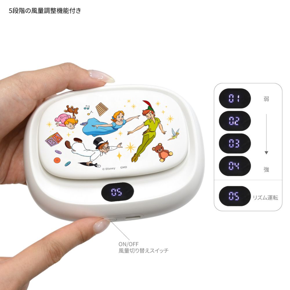 ピータ―・パン USB充電式 3WAYクールファン DNG-359PT