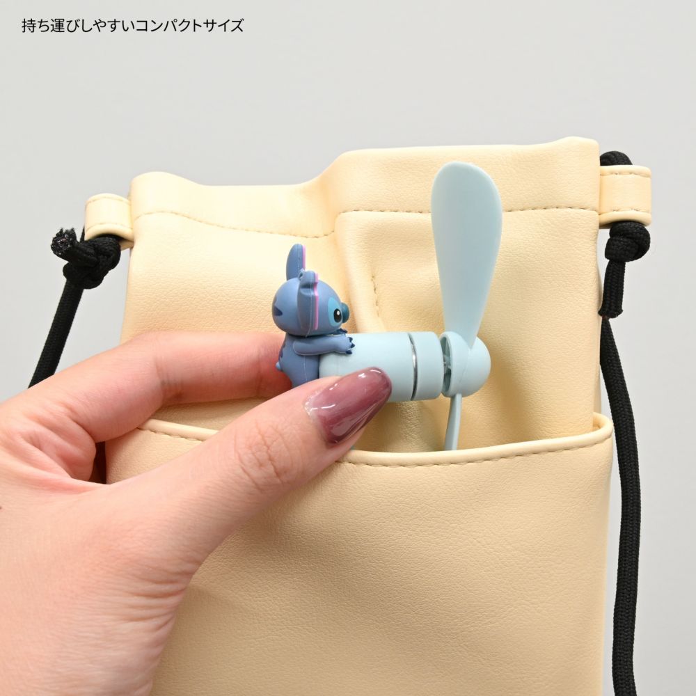 スティッチ コネクタ付き ミニクールファン （USB Type-C） DNG-362ST