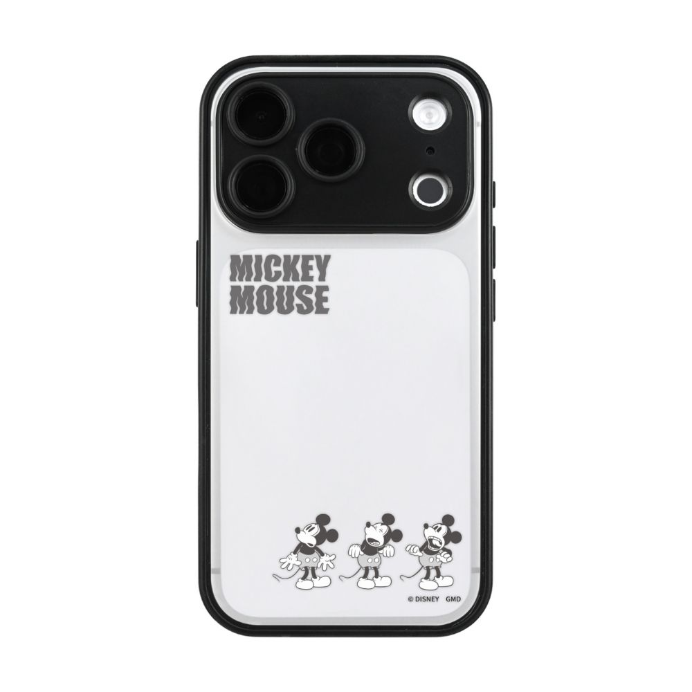 ミッキーマウス IIIIfit プランプフレーム iPhone18 Pro / 17 Pro 対応 ケース DNG-368MK