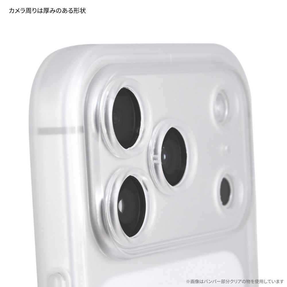 ミッキーマウス IIIIfit プランプフレーム iPhone18 Pro / 17 Pro 対応 ケース DNG-368MK
