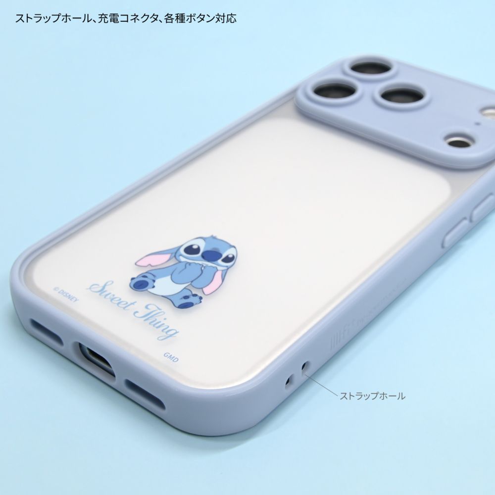 スティッチ IIIIfit プランプフレーム iPhone18 Pro / 17 Pro 対応 ケース DNG-368ST
