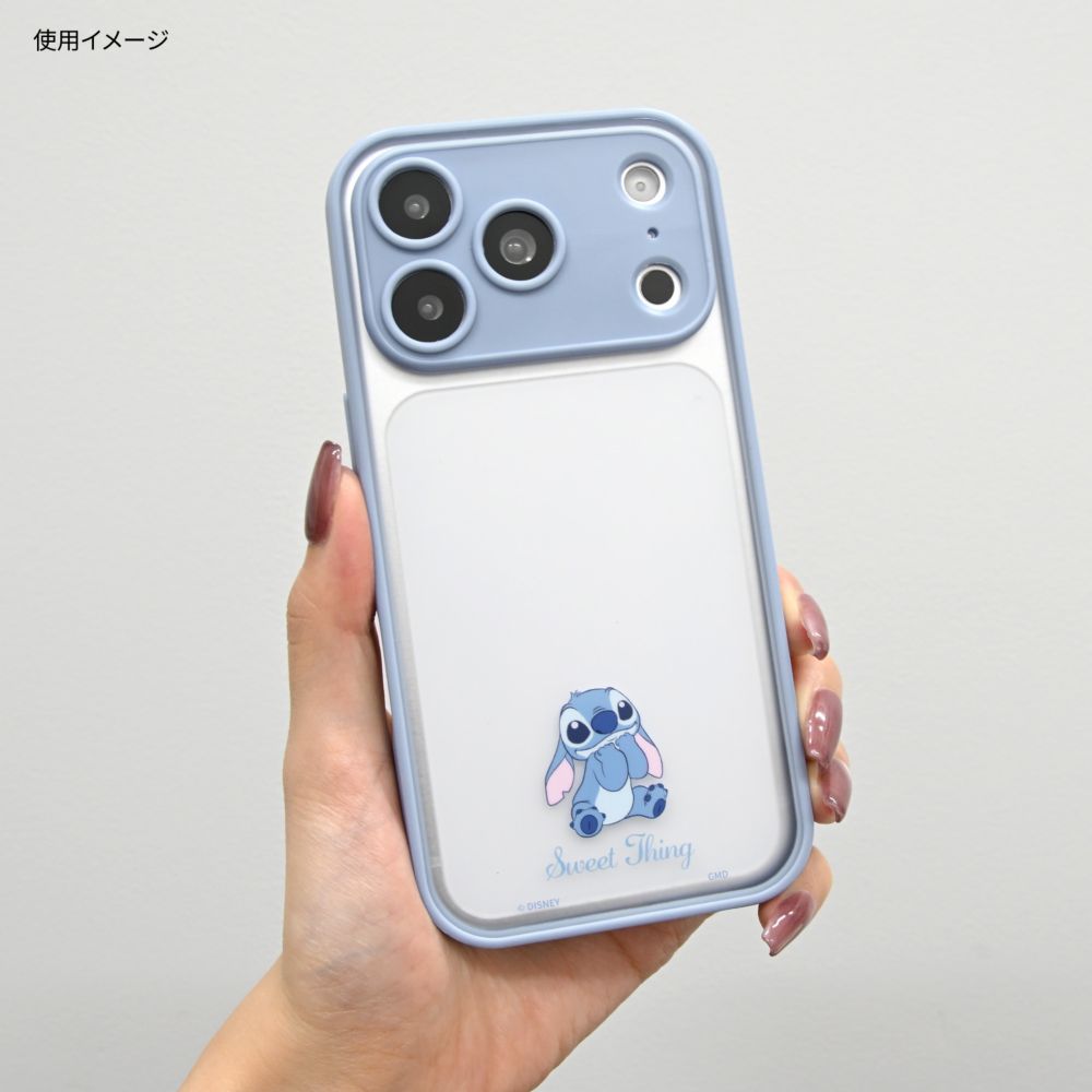 スティッチ IIIIfit プランプフレーム iPhone18 Pro / 17 Pro 対応 ケース DNG-368ST