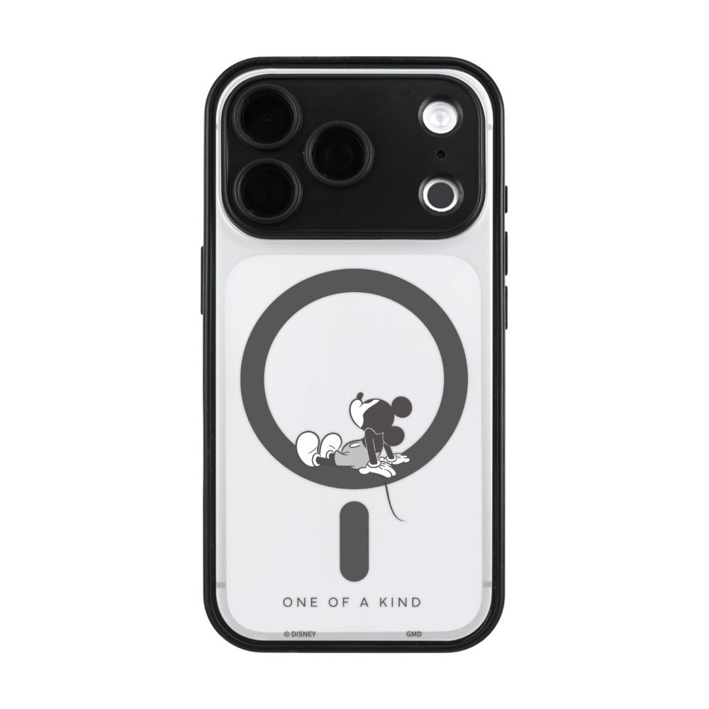 ミッキーマウス IIIIfit プランプフレーム iPhone18 Pro / 17 Pro MagSafe 対応 ケース DNG-370MK