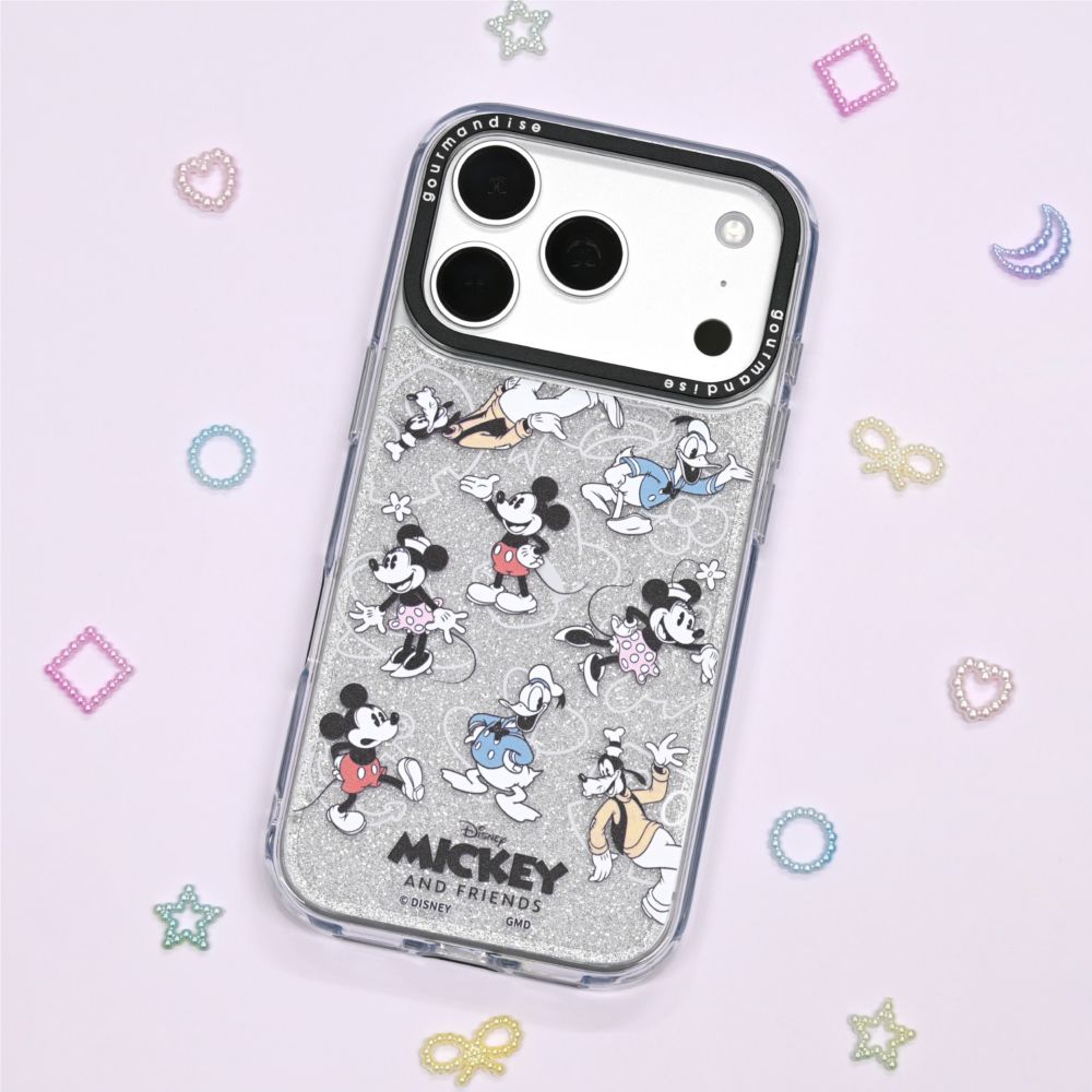 ミッキー＆フレンズ Camera Frame iPhone18 Pro / 17 Pro 対応 ケース DNG-372MKF