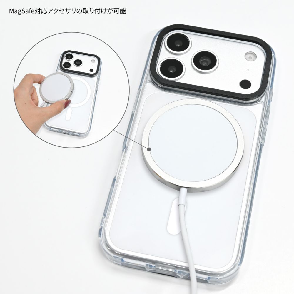 ミッキーマウス Camera Frame iPhone18 Pro / 17 Pro MagSafe 対応 ケース DNG-373MK