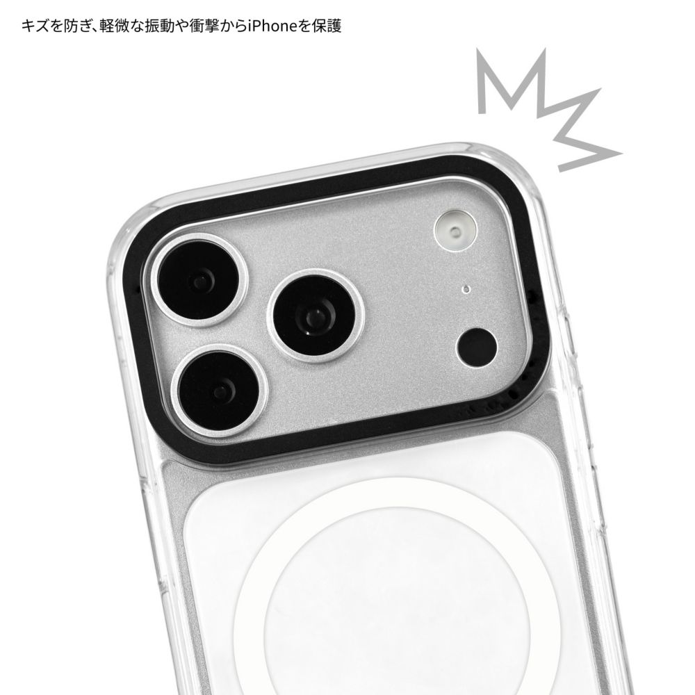 ミッキーマウス Camera Frame iPhone18 Pro / 17 Pro MagSafe 対応 ケース DNG-373MK