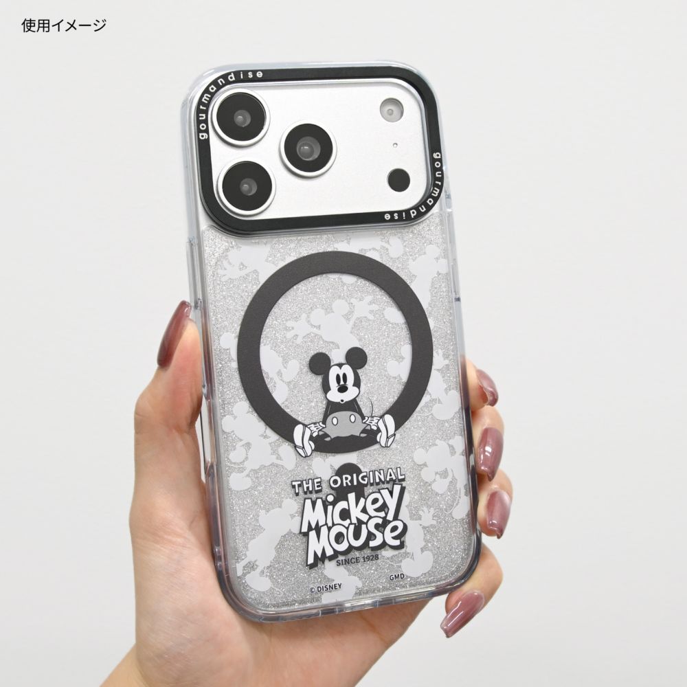 ミッキーマウス Camera Frame iPhone18 Pro / 17 Pro MagSafe 対応 ケース DNG-373MK
