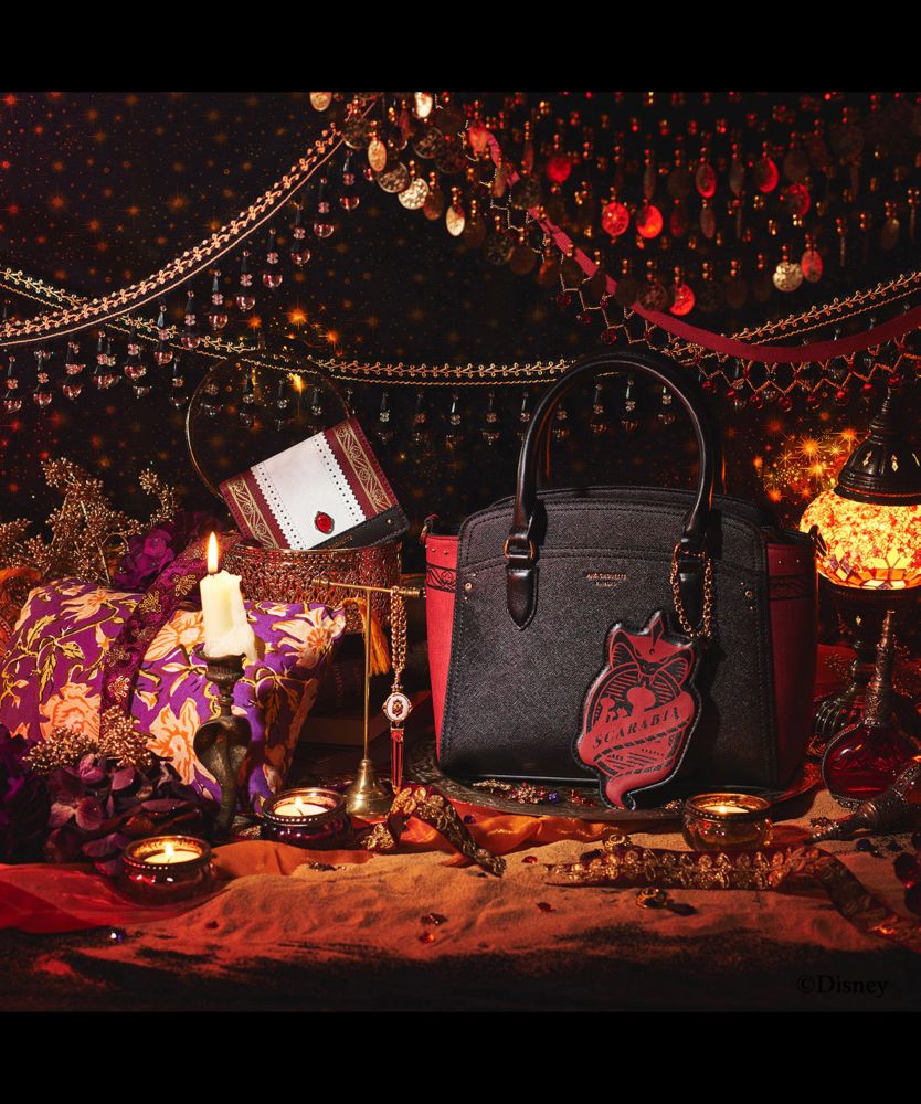 【& chouette】『ディズニー ツイステッドワンダーランド』バッグコレクション ミニ財布 スカラビア寮