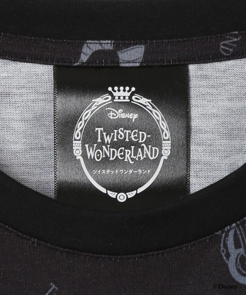 『ディズニー ツイステッドワンダーランド』バッグコレクション オリジナルデザインT シャツ(Black)