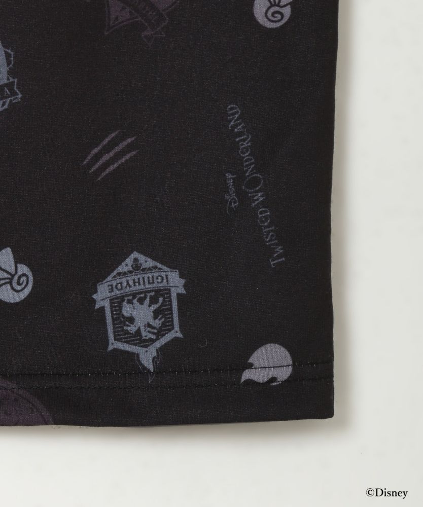 『ディズニー ツイステッドワンダーランド』バッグコレクション オリジナルデザインT シャツ(Black)