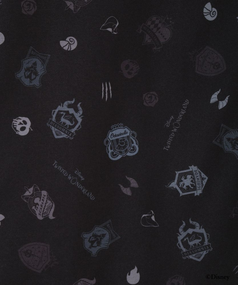 『ディズニー ツイステッドワンダーランド』バッグコレクション オリジナルデザインT シャツ(Black)