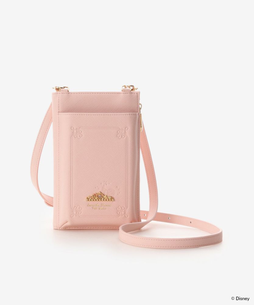 公式 ショップディズニー Samantha Thavasa Petit Choice ディズニーコレクション プリンセスシリーズ スマホショルダー