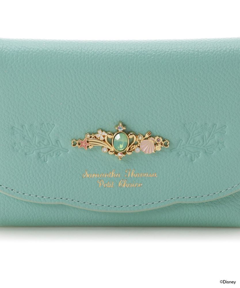 公式 ショップディズニー Samantha Thavasa Petit Choice ディズニーコレクション プリンセスシリーズ 折財布