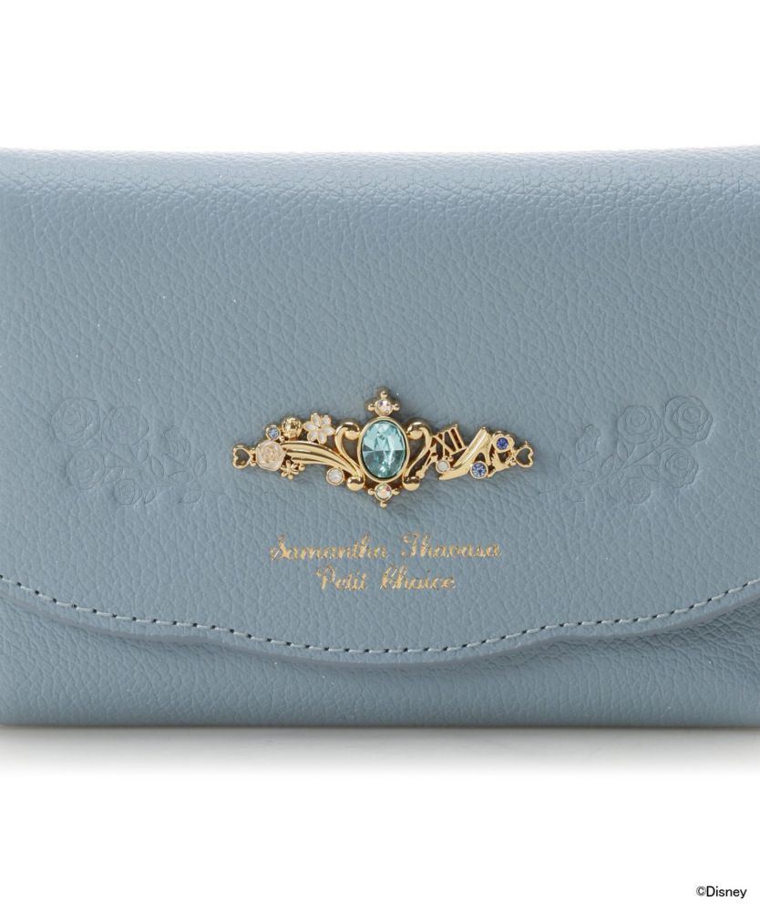 公式 ショップディズニー Samantha Thavasa Petit Choice ディズニーコレクション プリンセスシリーズ 折財布