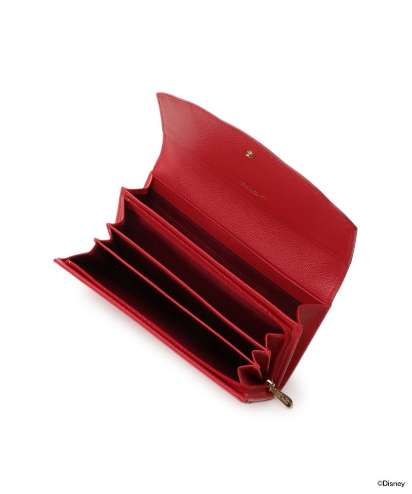 公式 ショップディズニー Samantha Thavasa Petit Choice ディズニーコレクション プリンセスシリーズ かぶせ長財布