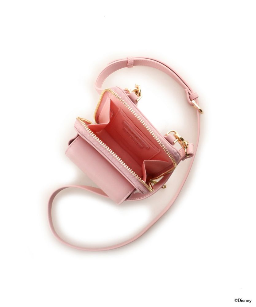 公式 ショップディズニー Samantha Thavasa Petit Choice ディズニーコレクション プリンセスシリーズ スマホショルダー