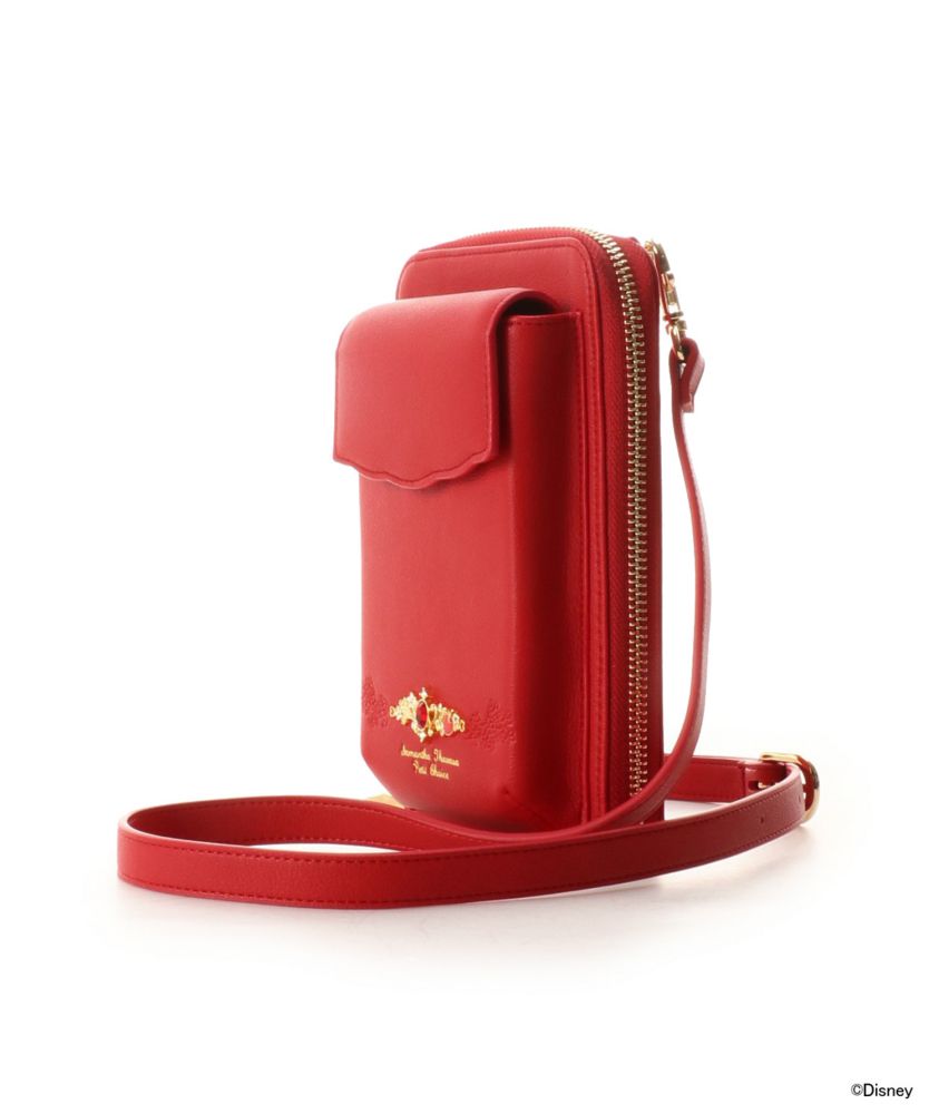 公式 ショップディズニー Samantha Thavasa Petit Choice ディズニーコレクション プリンセスシリーズ スマホショルダー