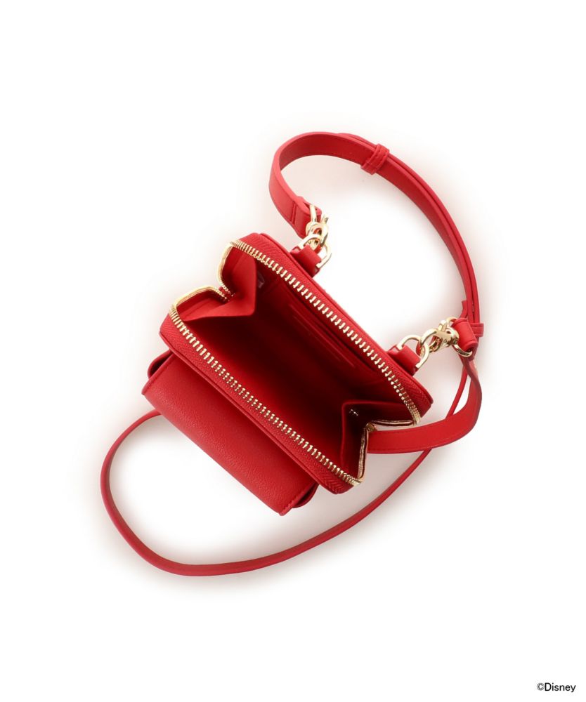 公式 ショップディズニー Samantha Thavasa Petit Choice ディズニーコレクション プリンセスシリーズ スマホショルダー