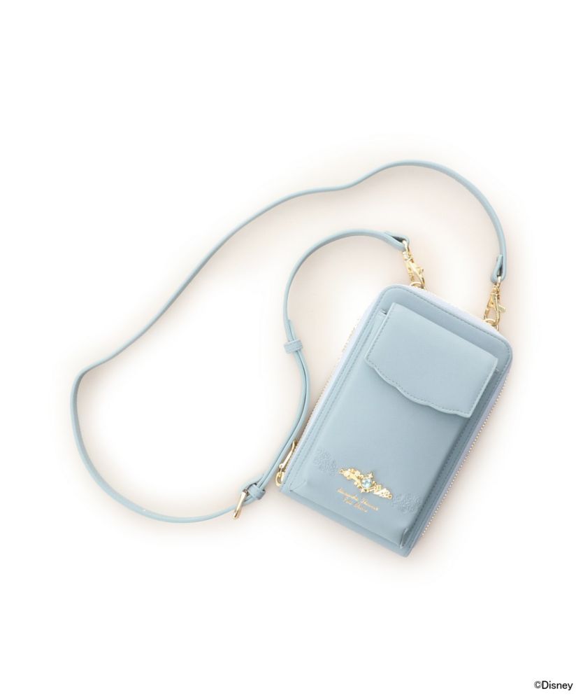 公式 ショップディズニー Samantha Thavasa Petit Choice ディズニーコレクション プリンセスシリーズ スマホショルダー