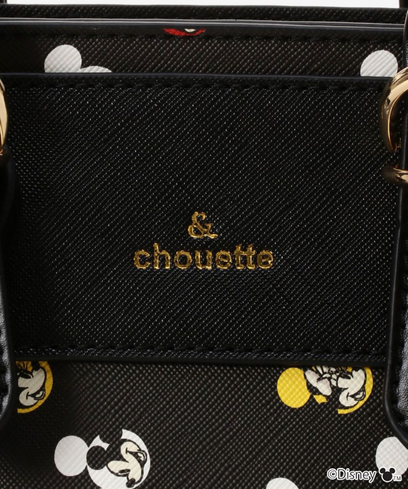 【& chouette】【ディズニーコレクション「ミッキー＆ミニー」】 スポーティーラインハンドバッグ