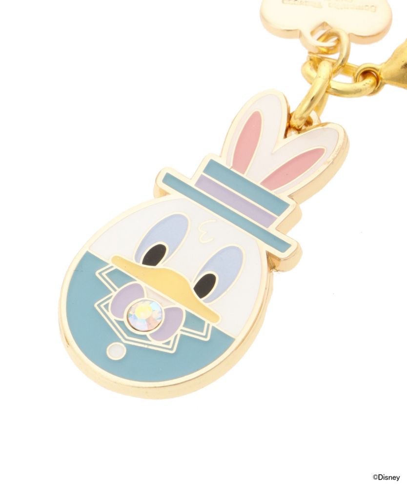 【Samantha Thavasa Petit Choice】「ディスニーイースターコレクション」ファスナーチャーム ドナルド