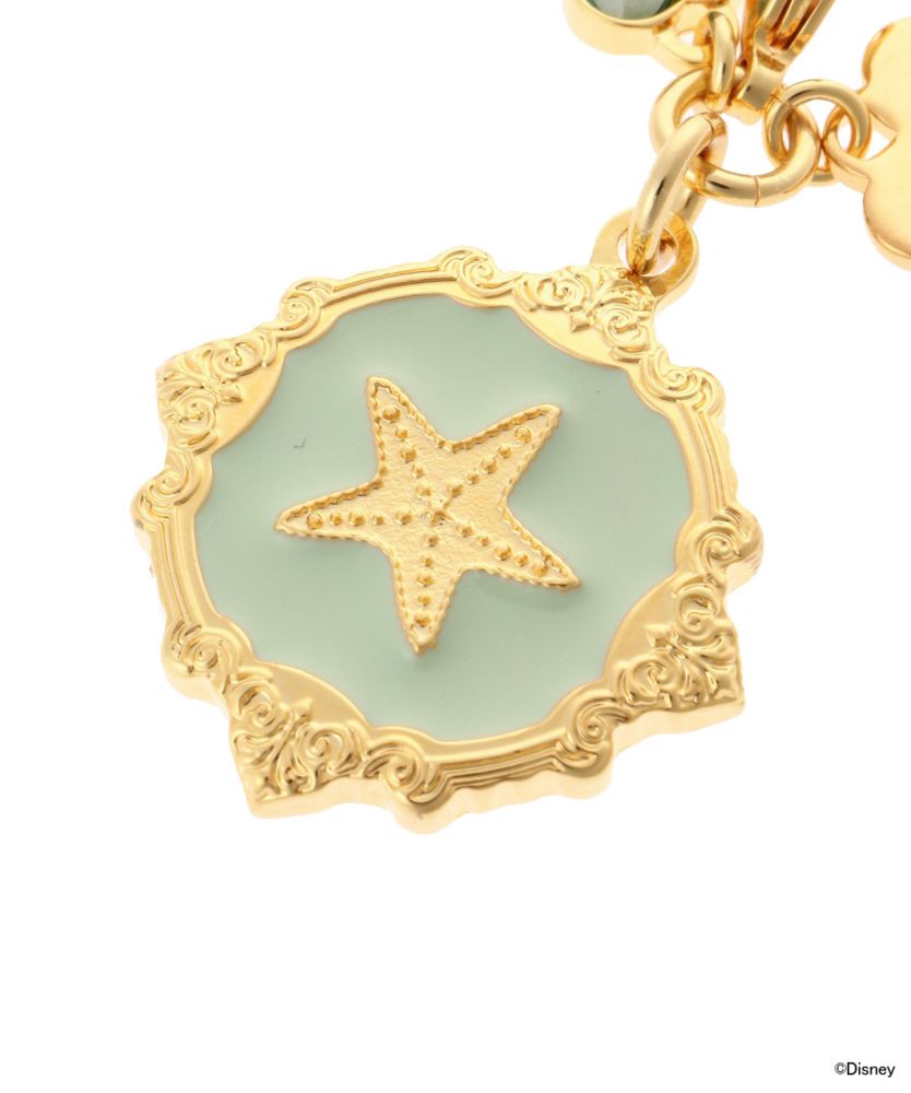 【Samantha Thavasa Petit Choice】「ディズニーコレクション プリンセスシリーズ」 ファスナーチャーム(アリエル)