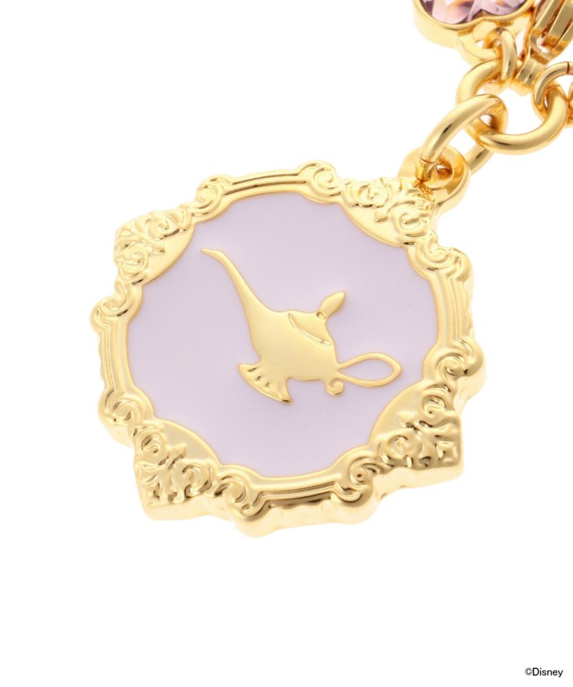 【Samantha Thavasa Petit Choice】「ディズニーコレクション プリンセスシリーズ」 ファスナーチャーム(ジャスミン)