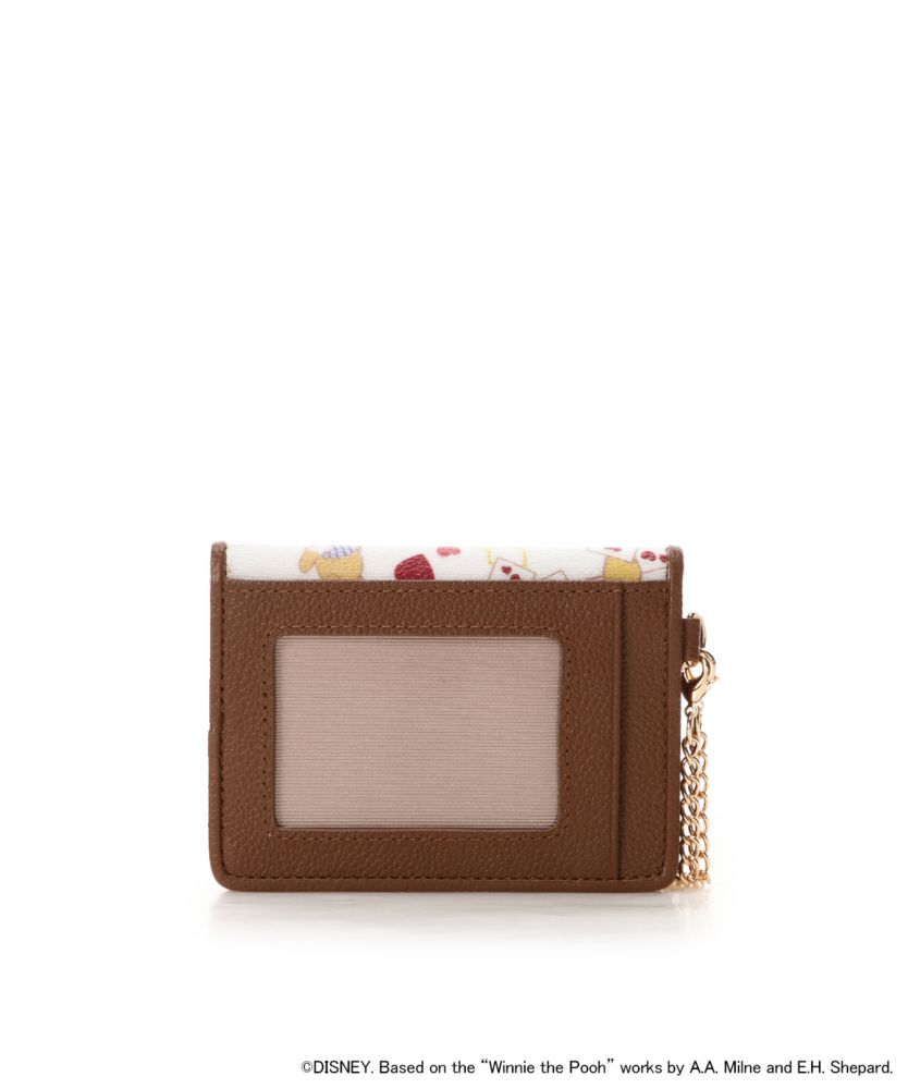 【Samantha Thavasa Petit Choice】「くまのプーさんコレクション」  レター柄パスケース