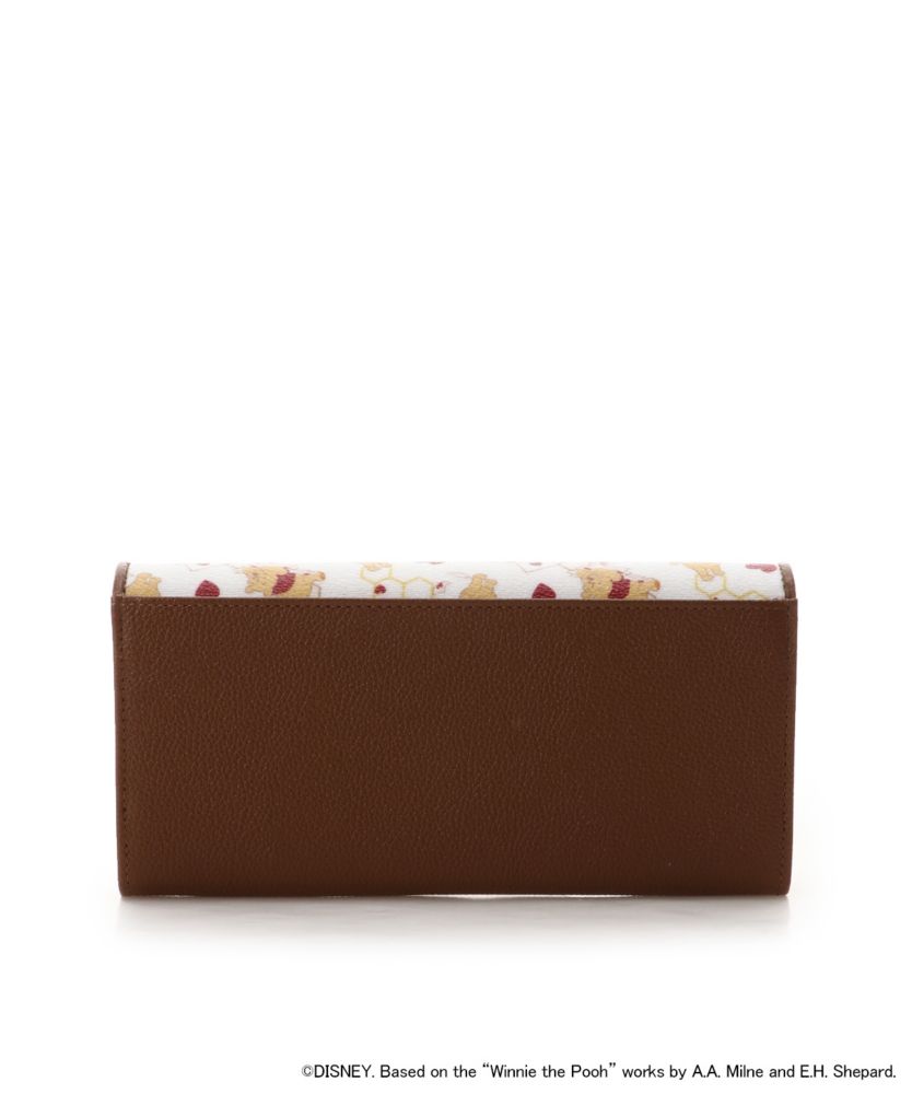 【Samantha Thavasa Petit Choice】「くまのプーさんコレクション」  レター柄長財布