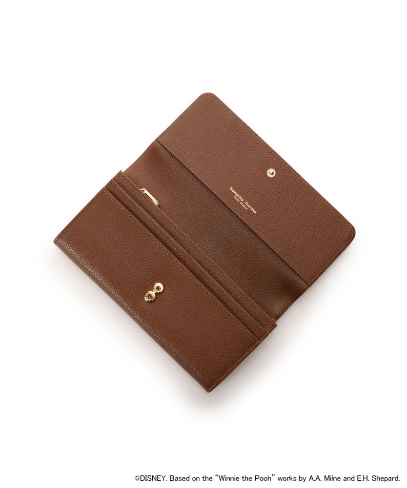 【Samantha Thavasa Petit Choice】「くまのプーさんコレクション」  レター柄長財布