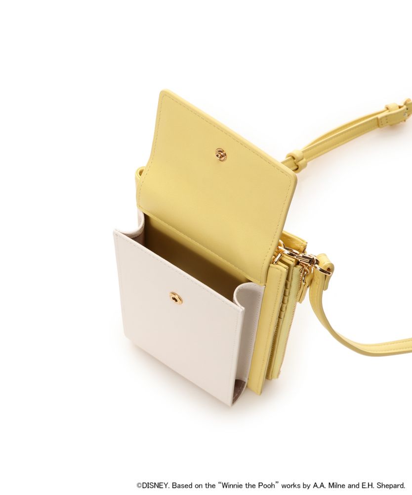 【Samantha Thavasa Petit Choice】「くまのプーさんコレクション」  スマホショルダー