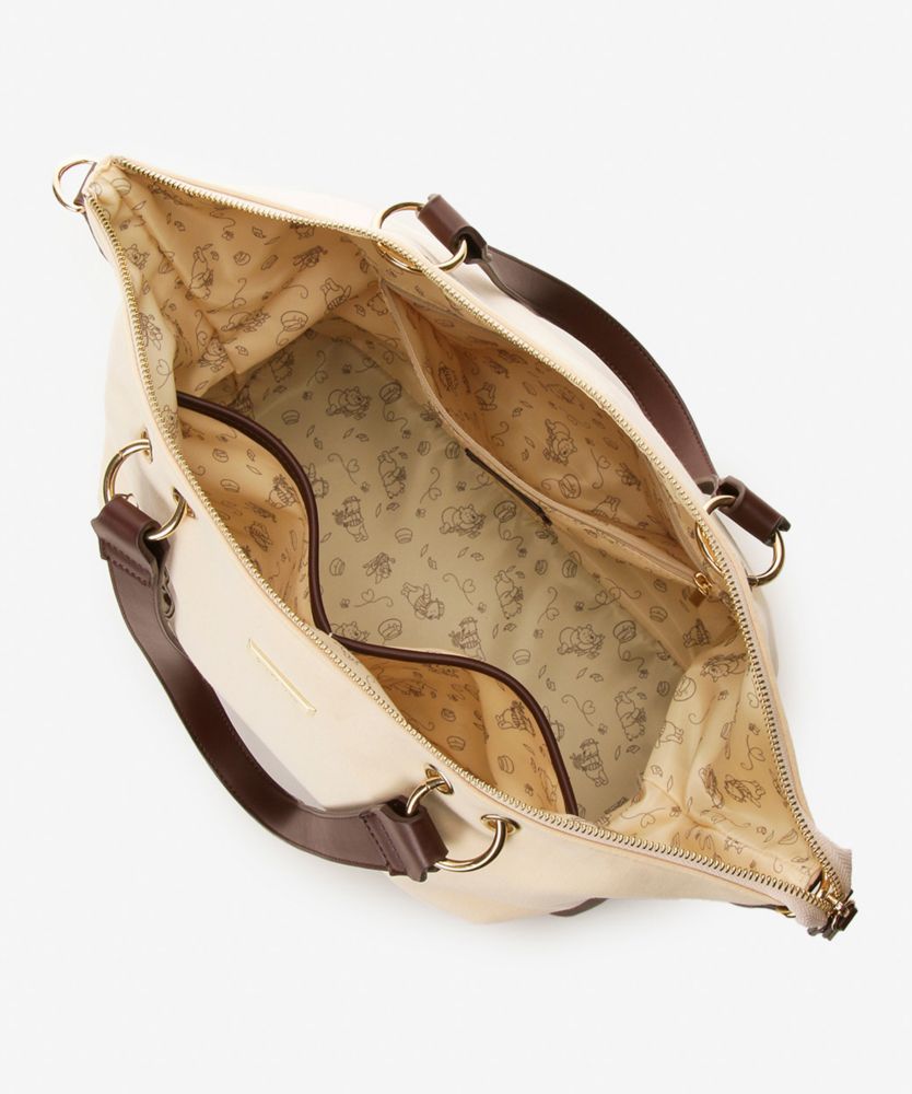 【Samantha Thavasa】「くまのプーさんコレクション」スウェットトートバッグ