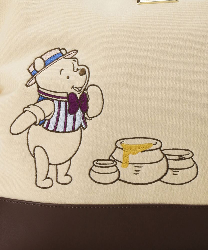 【Samantha Thavasa】「くまのプーさんコレクション」スウェットトートバッグ