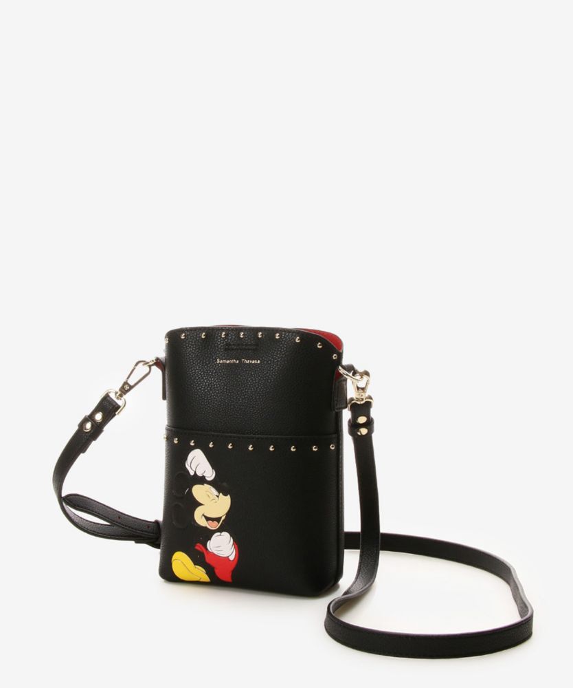【Samantha Thavasa】[オンライン&一部店舗限定]「ミッキー」コレクションスマホショルダーバッグ