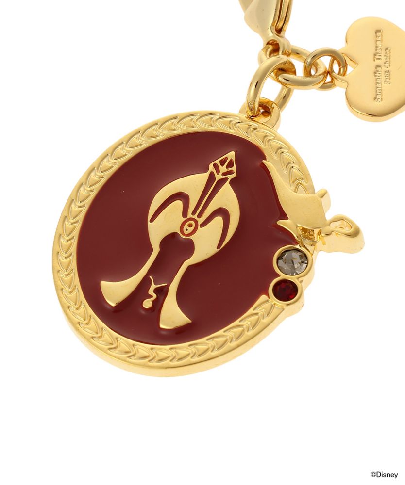 【Samantha Thavasa Petit Choice】「ディズニーヴィランズ」コレクション ファスナーチャーム「ジャファー」