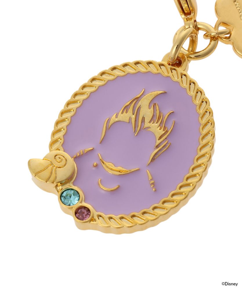 【Samantha Thavasa Petit Choice】「ディズニーヴィランズ」コレクション ファスナーチャーム「アースラ」